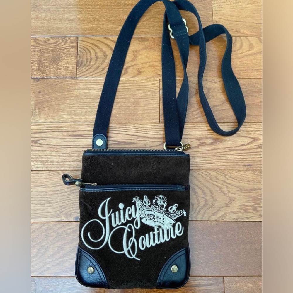 Juicy Couture Vintage Black Crossbody Bag